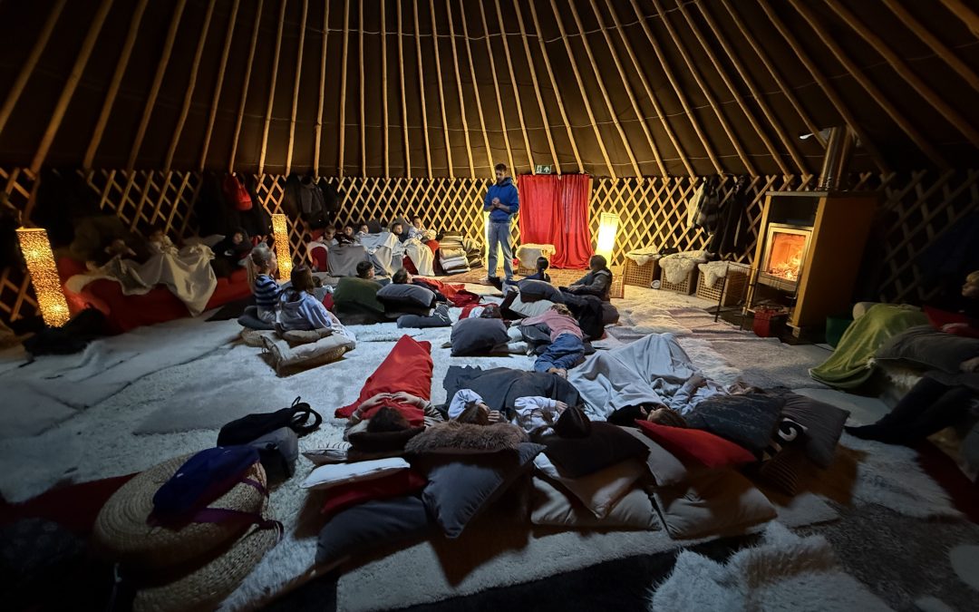 Ein zauberhafter Ausflug der Klasse 5a zur Ulmer Weihnachtsjurte