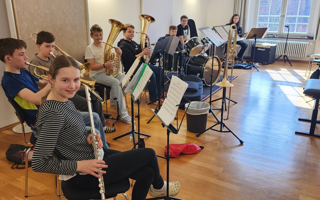 Probentage der Big Eagle Band in Ochsenhausen