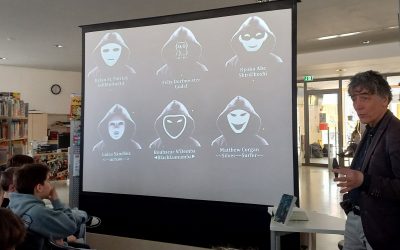 Lesung Dirk Reinhardt in der Schulmediothek